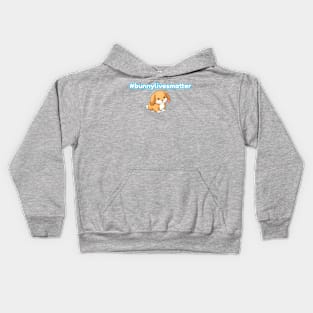 #bunnylivesmatter Kids Hoodie